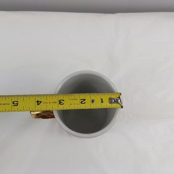 - CERAMIC goldtone painted cup Raja's fashion - Picture 4 of 12